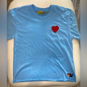 ❤️NWT⚡️Aviator Nation heart Tee